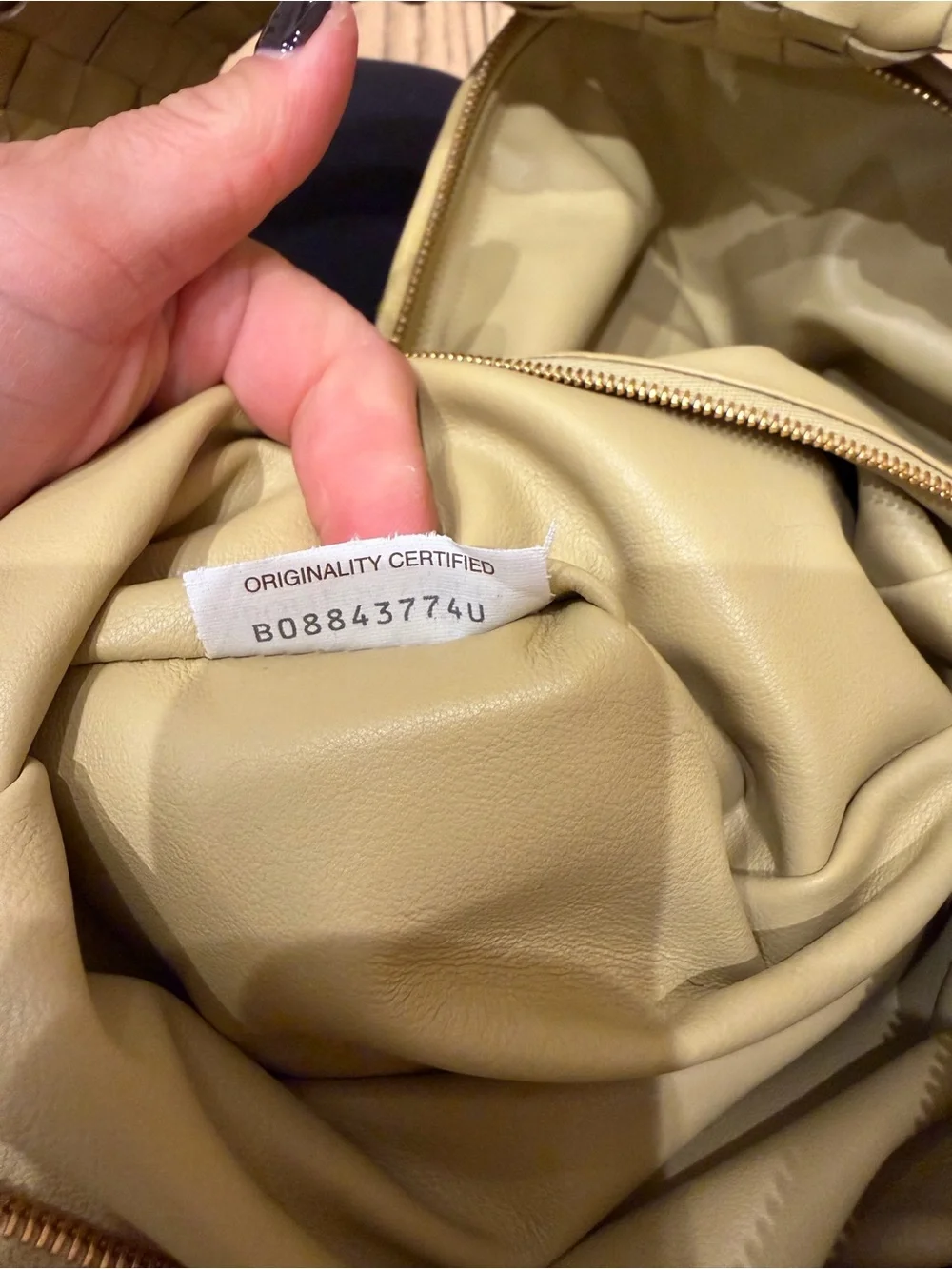 Bottega Veneta Intrecciato Jodie bag in size medium.
